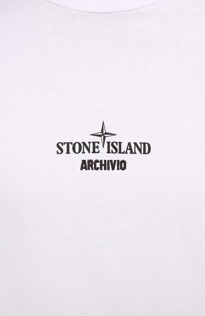 Хлопковая футболка STONE ISLAND, арт. 74152NS91, фото 5