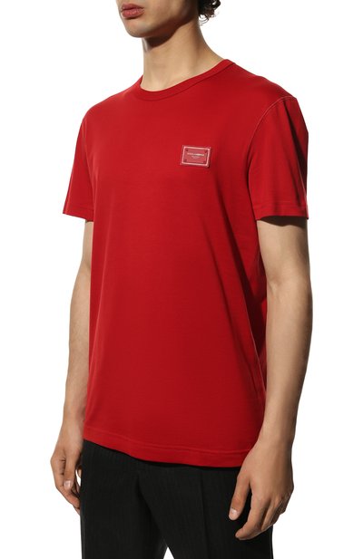 Хлопковая футболка DOLCE & GABBANA, арт. G8KJ9T/FU7EQ, фото 3