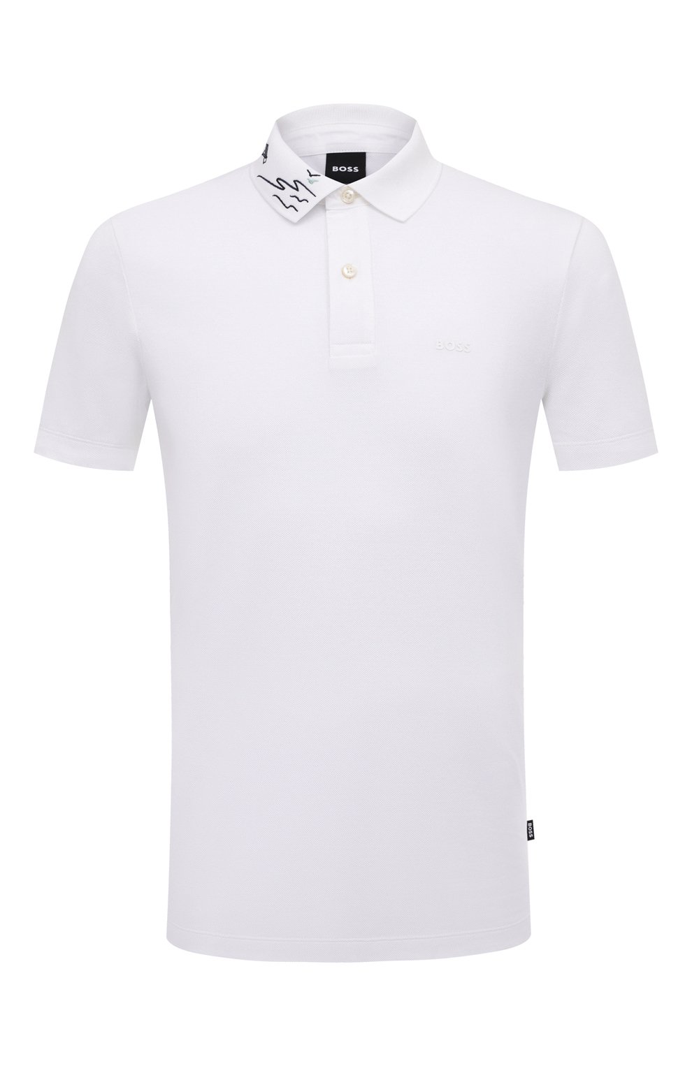 Хлопковое поло BOSS, арт. 50471698, фото 1