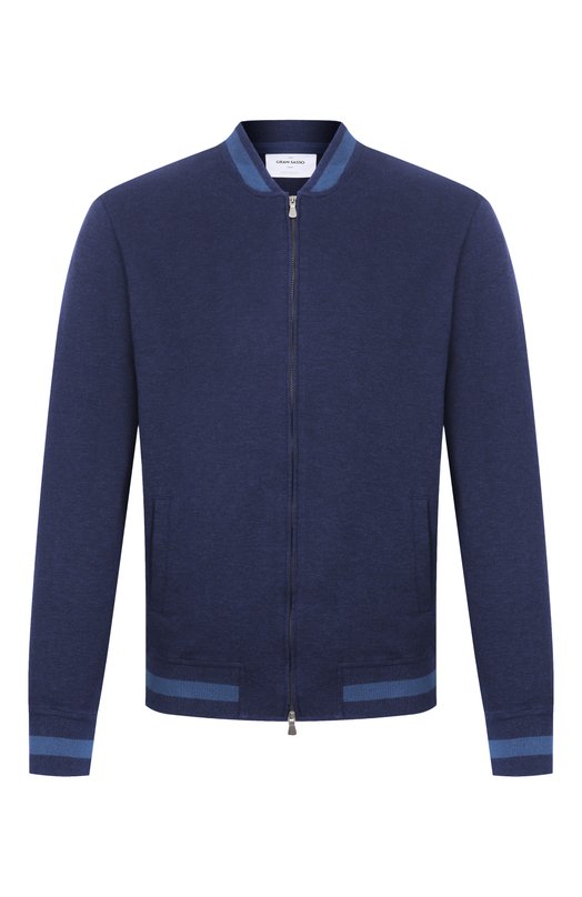 Хлопковая толстовка Gran Sasso 78114/76031 Синий 78114/76031
