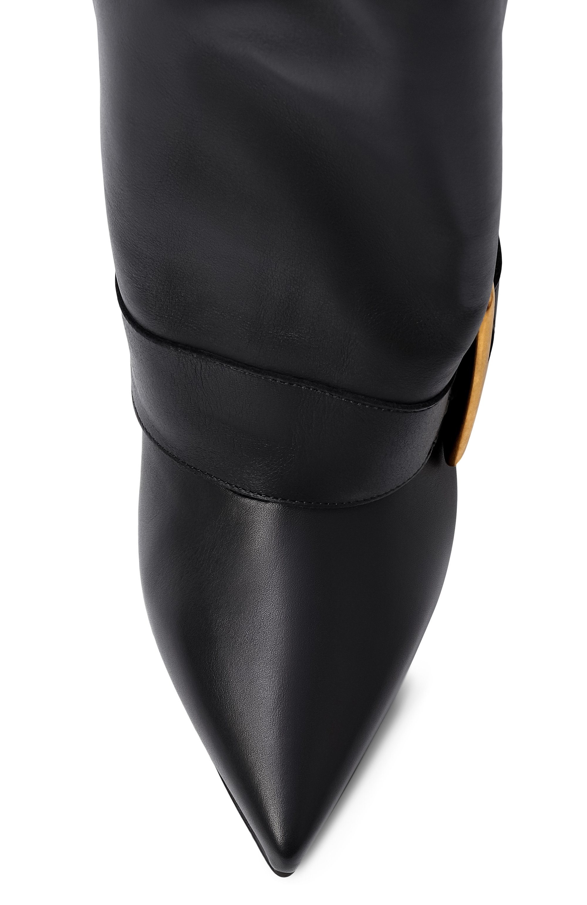 Кожаные сапоги anthem 75 BALMAIN, арт. FN1TA143/LVIT, фото 6