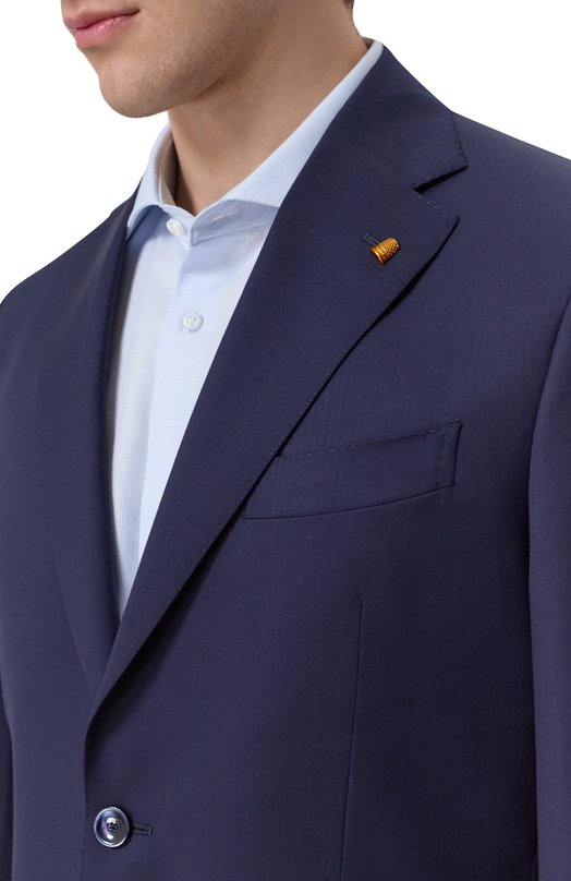 Шерстяной костюм Sartoria Latorre A036EF/PU0112 Синий  A036EF/PU0112 Фото 6