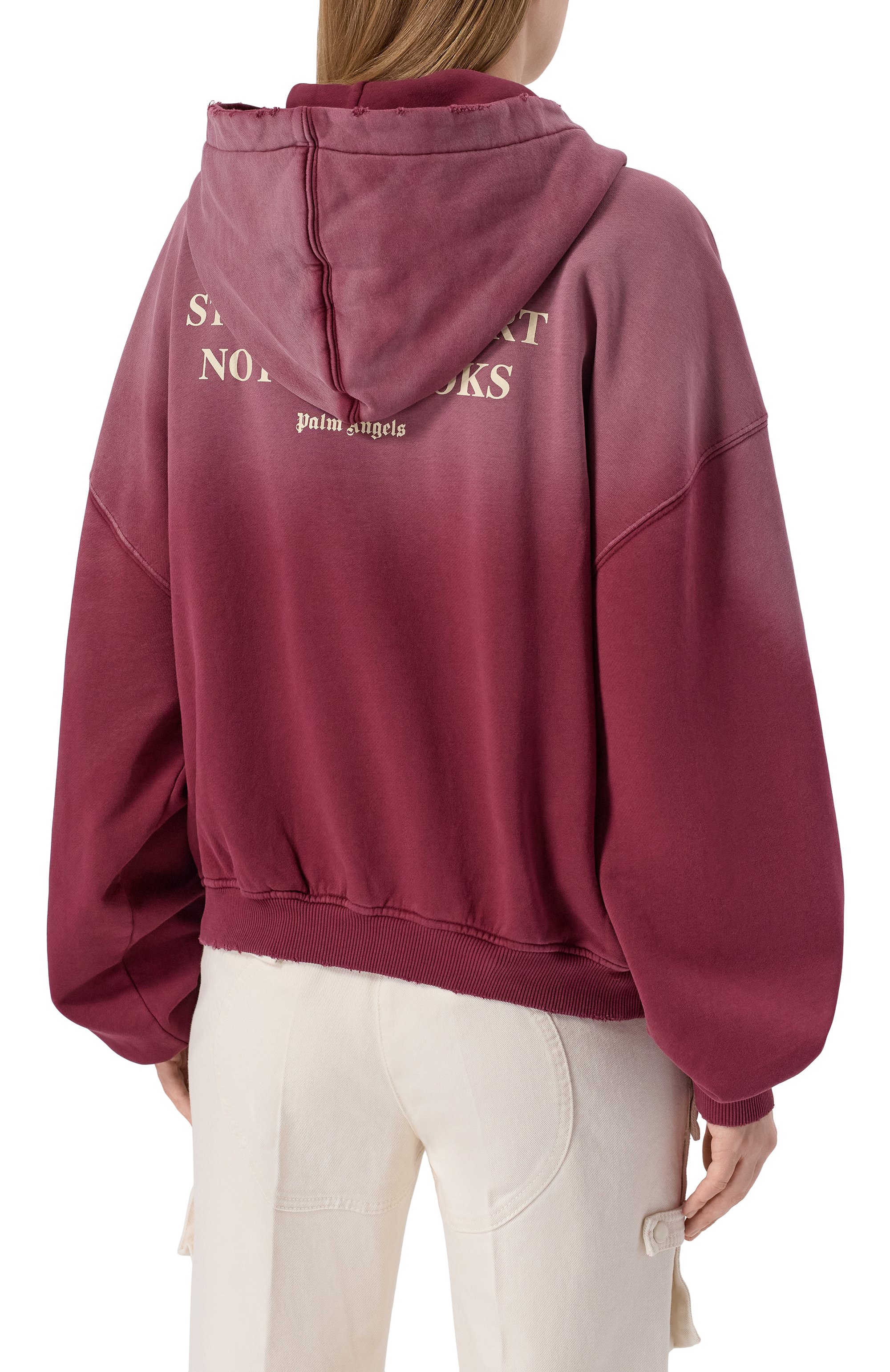 Хлопковая толстовка PALM ANGELS, арт. PWBE014F25FLE002, фото 4