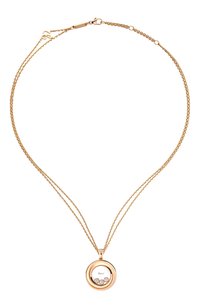 Кулон CHOPARD бесцветного цвета по цене 903500 руб., арт. 799217-5001, фото 1 Кулон CHOPARD, арт. 799217-5001, фото 1