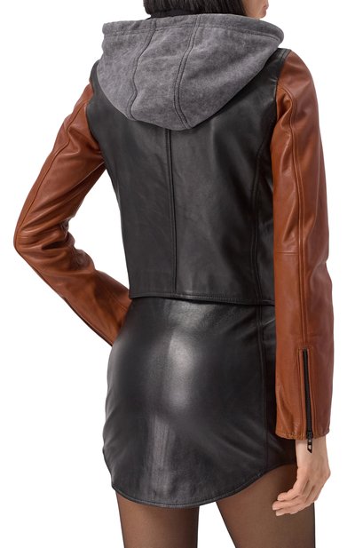 Кожаная куртка DIESEL, арт. A16047/0CLBQ, фото 4