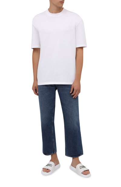 Резиновые шлепанцы ALEXANDER MCQUEEN, арт. 663564/W4RF0, фото 2