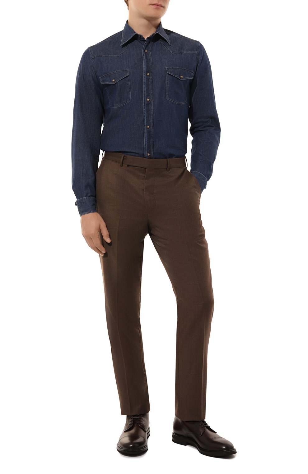 Джинсовая рубашка GIAMPAOLO, арт. WEST 01/41318, фото 2