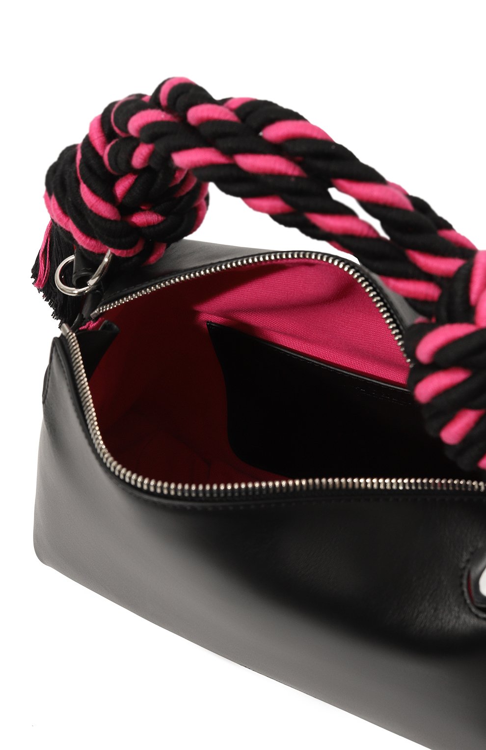 Сумка jwa corner JW ANDERSON черного цвета по цене 99000 руб., арт. HB0671 LA0232, фото 5 Сумка jwa corner JW ANDERSON, арт. HB0671 LA0232, фото 5