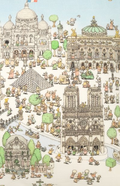 Хлопковая подушка ATELIER CHOUX, арт. CUSHI0N-PARIS, фото 3