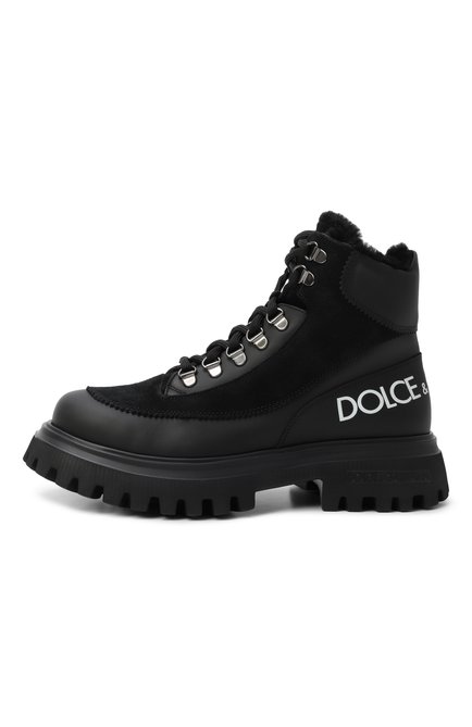 Кожаные ботинки DOLCE & GABBANA, арт. DA5177/AL696/37-38