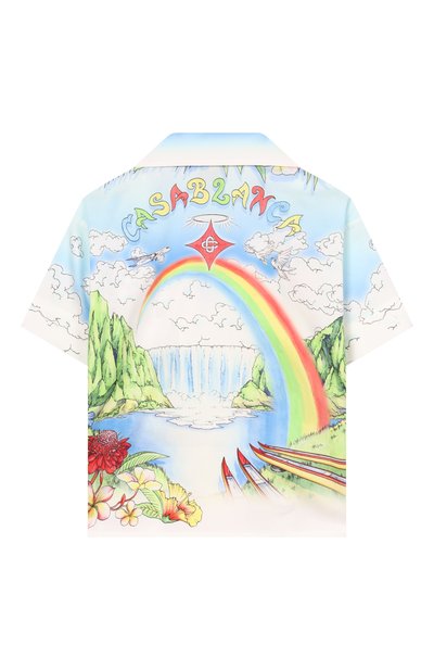 Хлопковая рубашка CASABLANCA, арт. K-SP26-SH-180-02-EX-BC