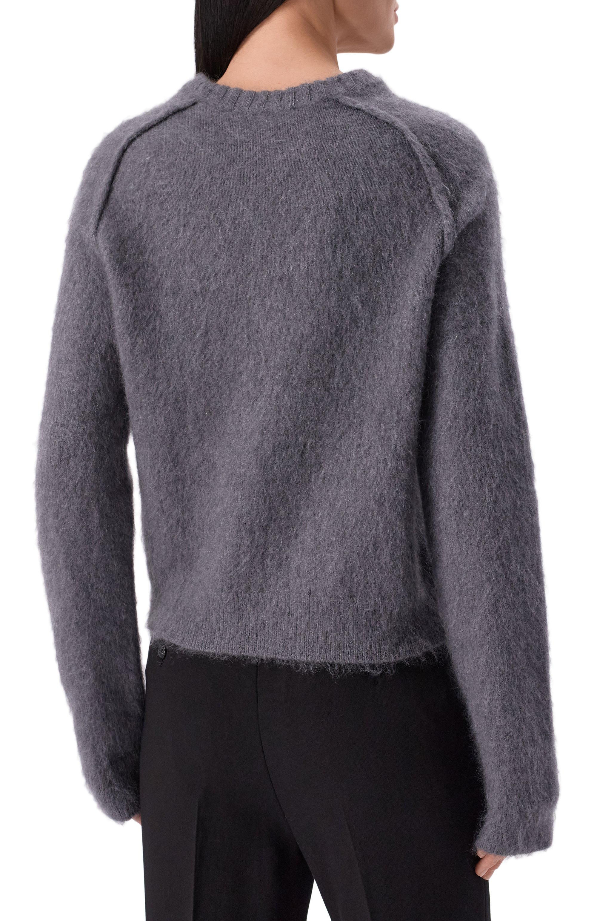 Свитер из шерсти и шелка JIL SANDER, арт. J02GP0185/J14727, фото 4