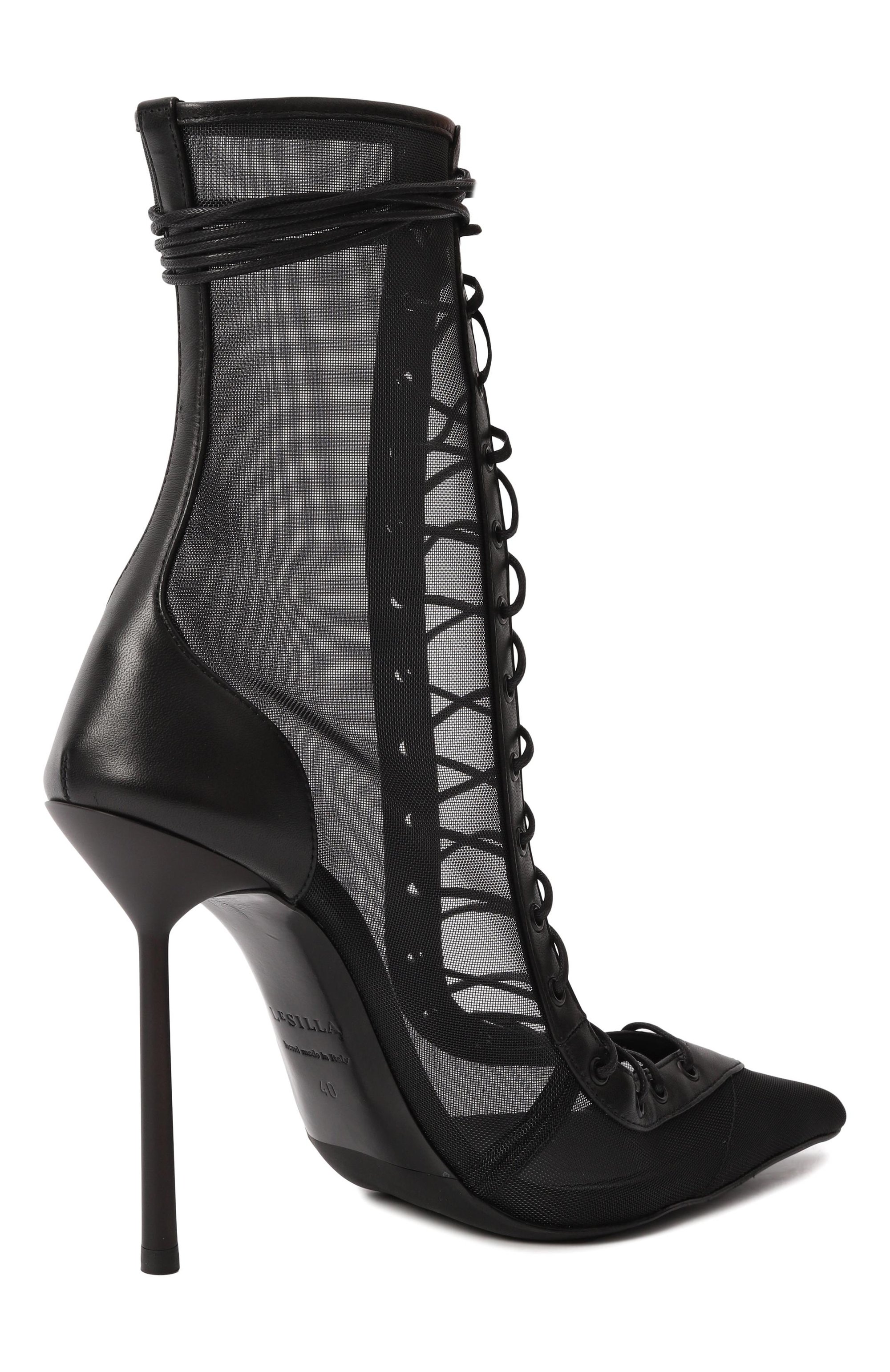 Текстильные ботильоны colette 120 LE SILLA, арт. 4281Y100BXPPESY, фото 5