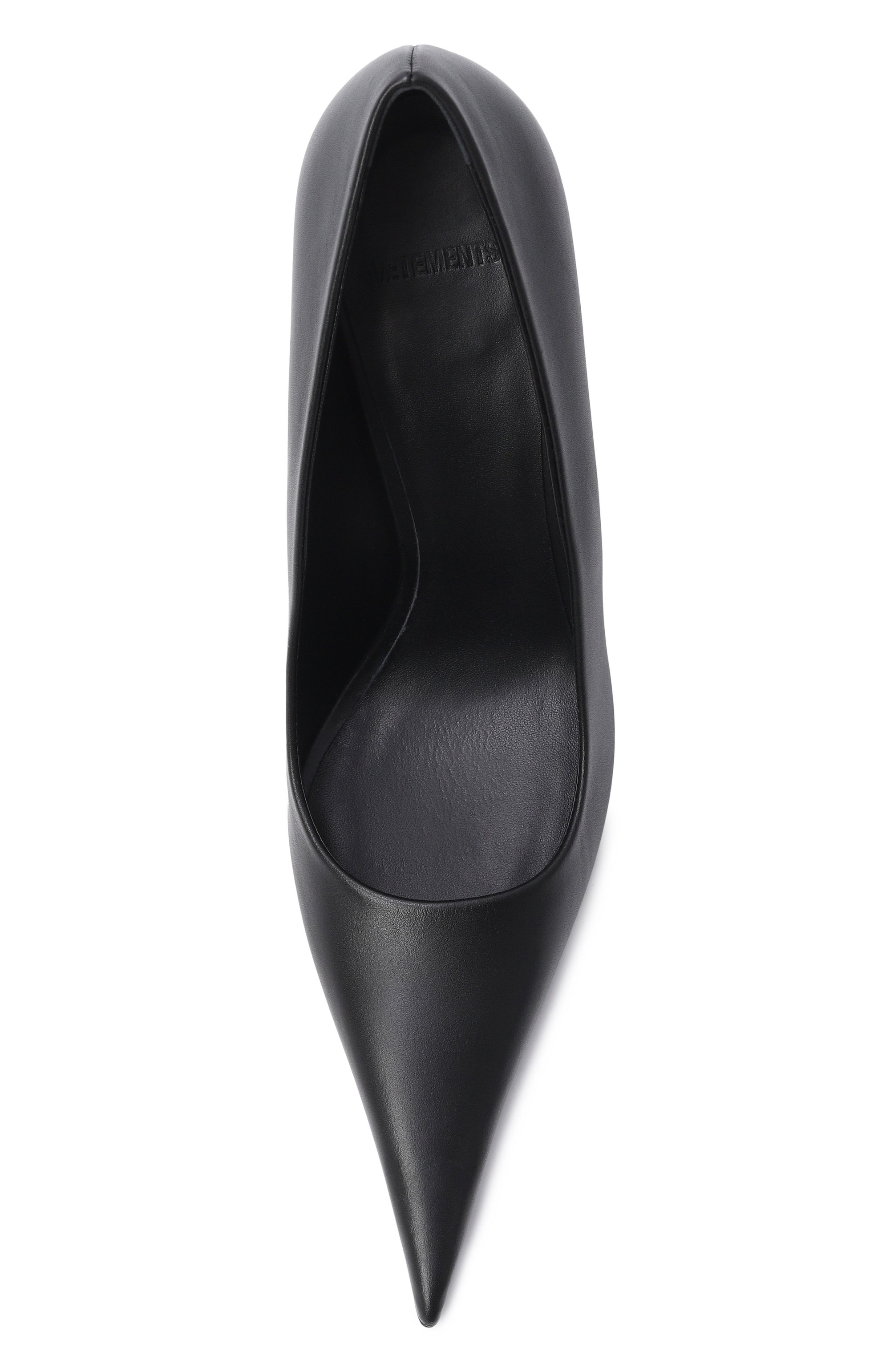 Кожаные туфли sharp 80 VETEMENTS, арт. WH76HE500B/2471, фото 6