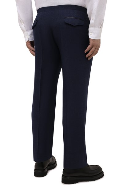 Шерстяные брюки ZILLI, арт. M0W-40-38P-F1066/0001, фото 4