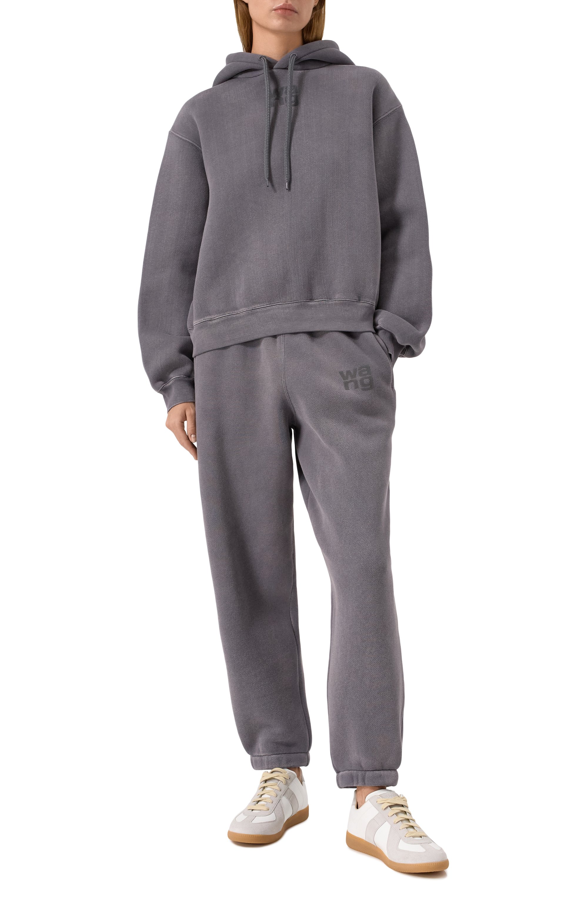 Хлопковые джоггеры ALEXANDERWANG.T, арт. 4CC3244403, фото 2