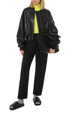 Брюки из хлопка и шелка MM6, арт. S52KA0406/S76430, фото 2