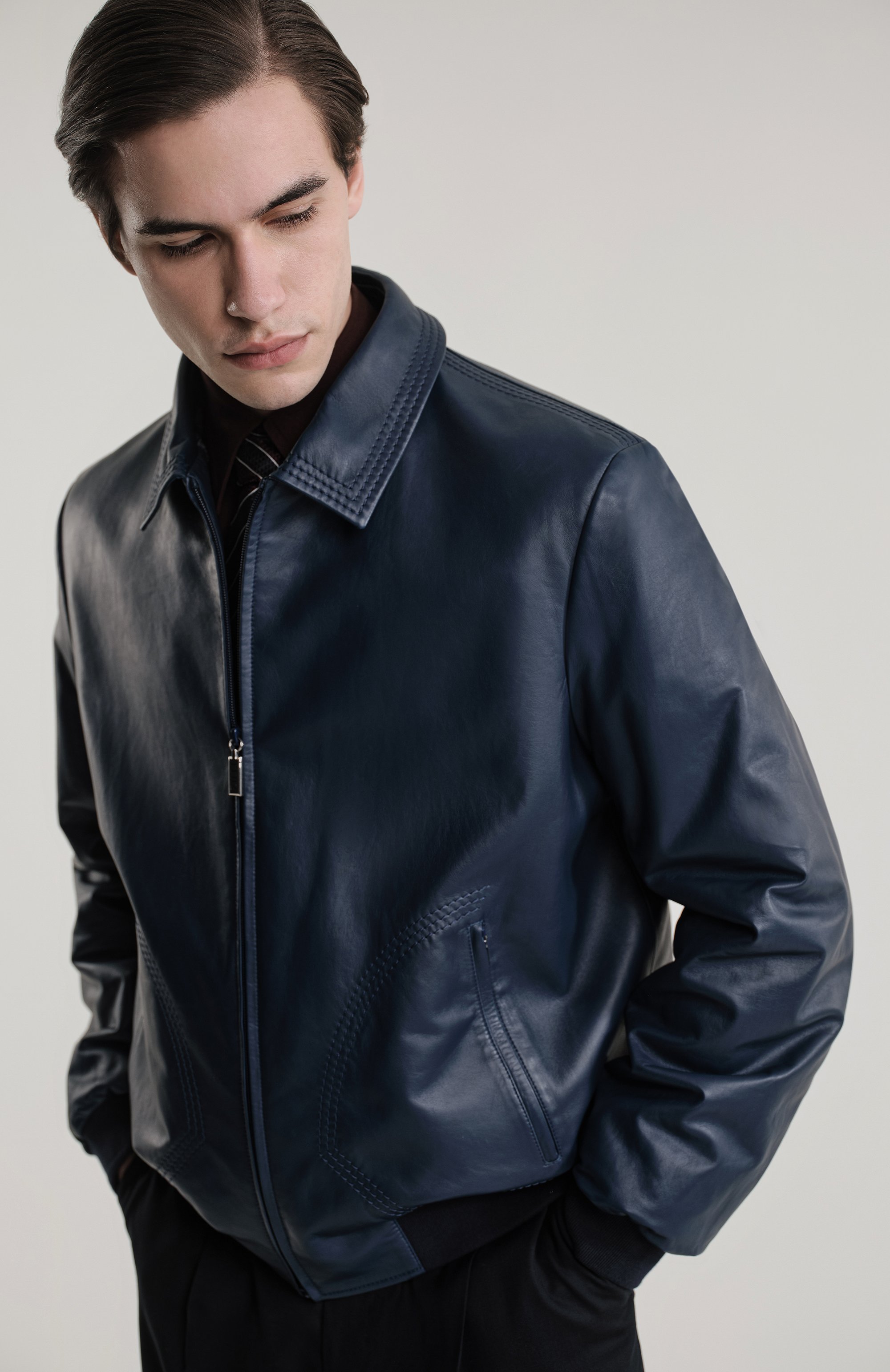 Шелковый галстук ZEGNA, арт. 1P8/Z8D82TA8, фото 5
