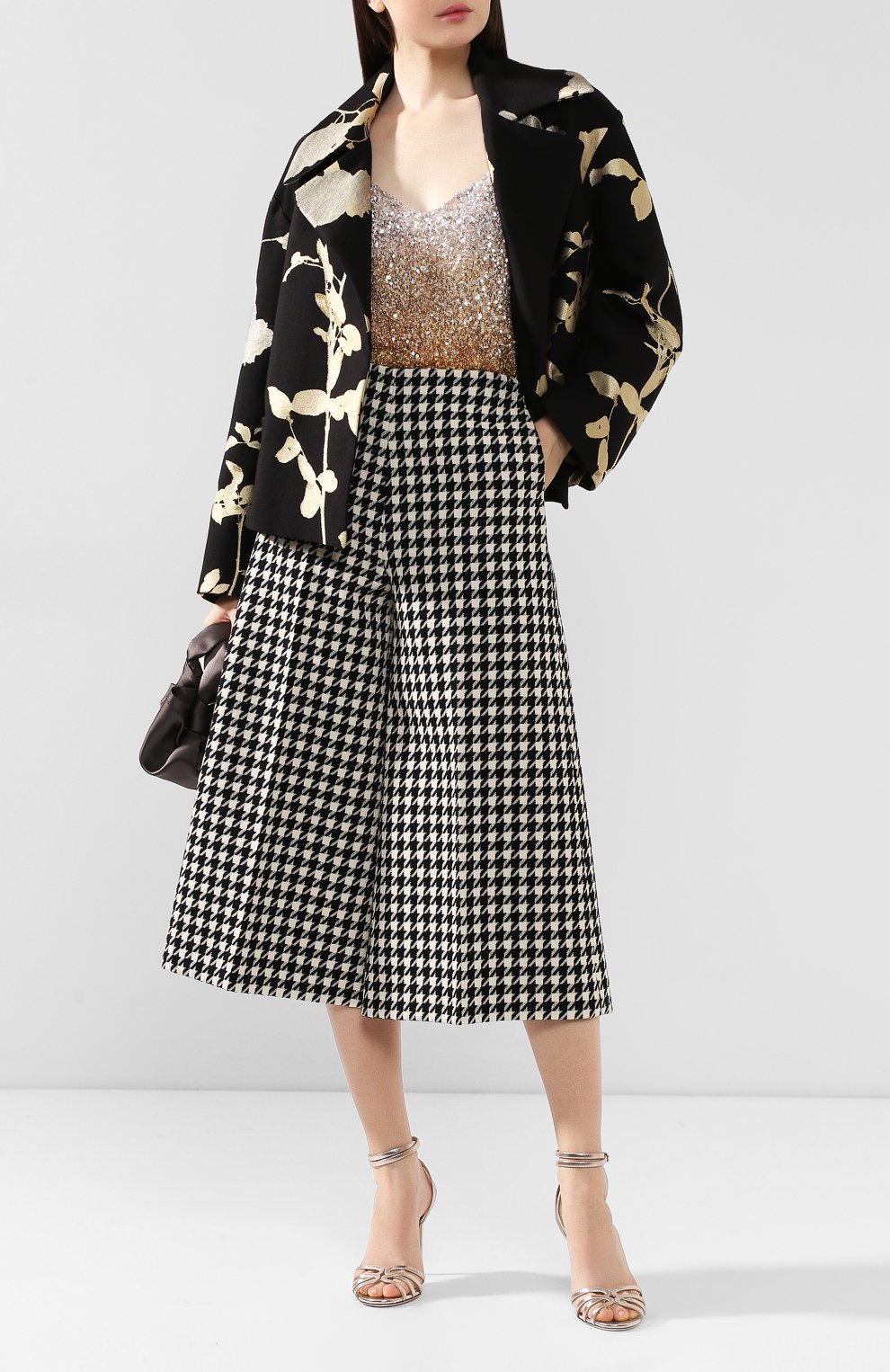 Брюки из смеси шерсти и хлопка GUCCI, арт. 595248/ZACKI, фото 2