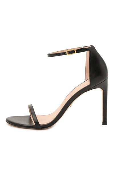 Кожаные босоножки nudist song STUART WEITZMAN, арт. S6755, фото 3