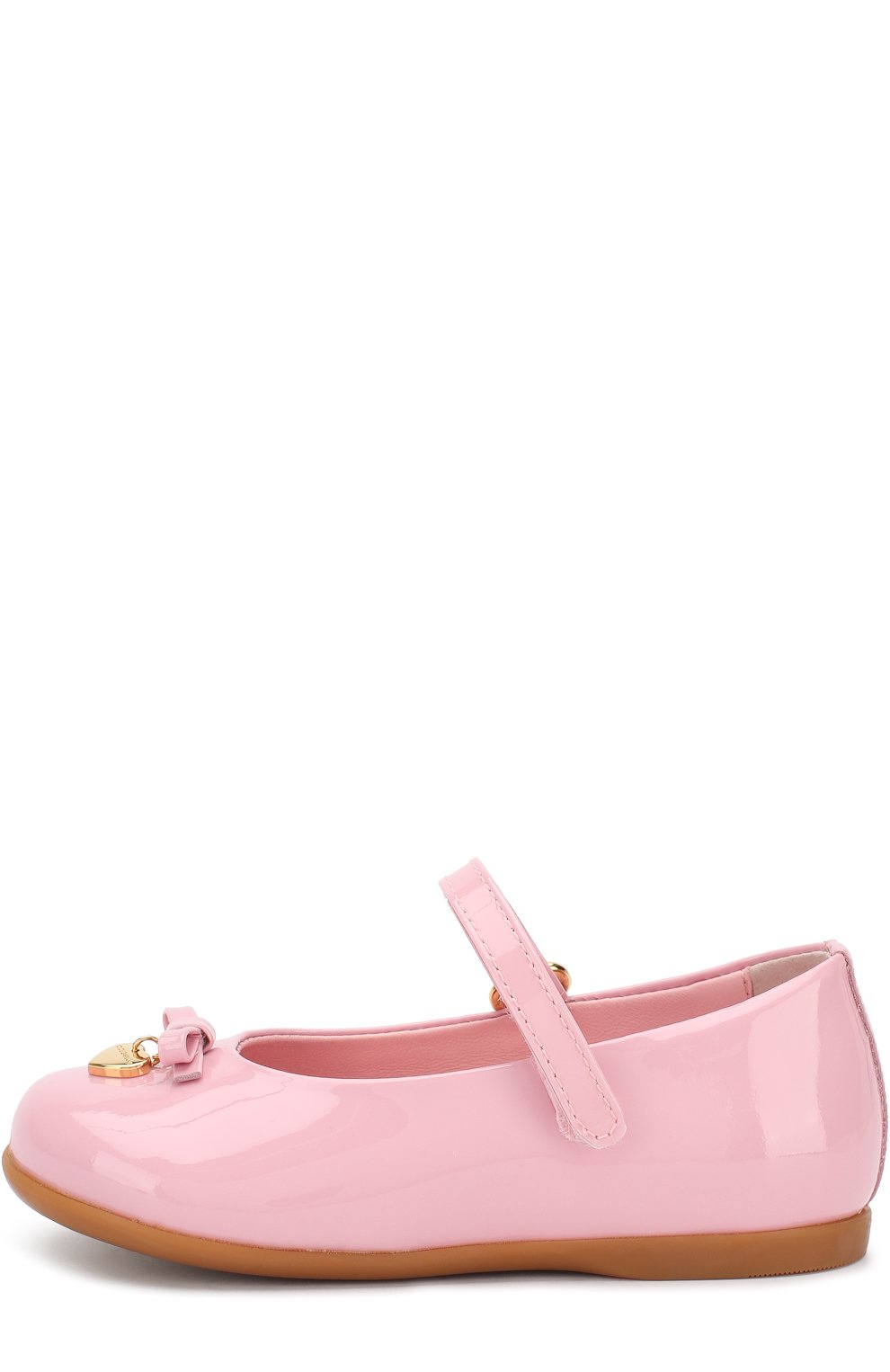 Кожаные балетки DOLCE & GABBANA, арт. D20057/A1328/19-28, фото 2