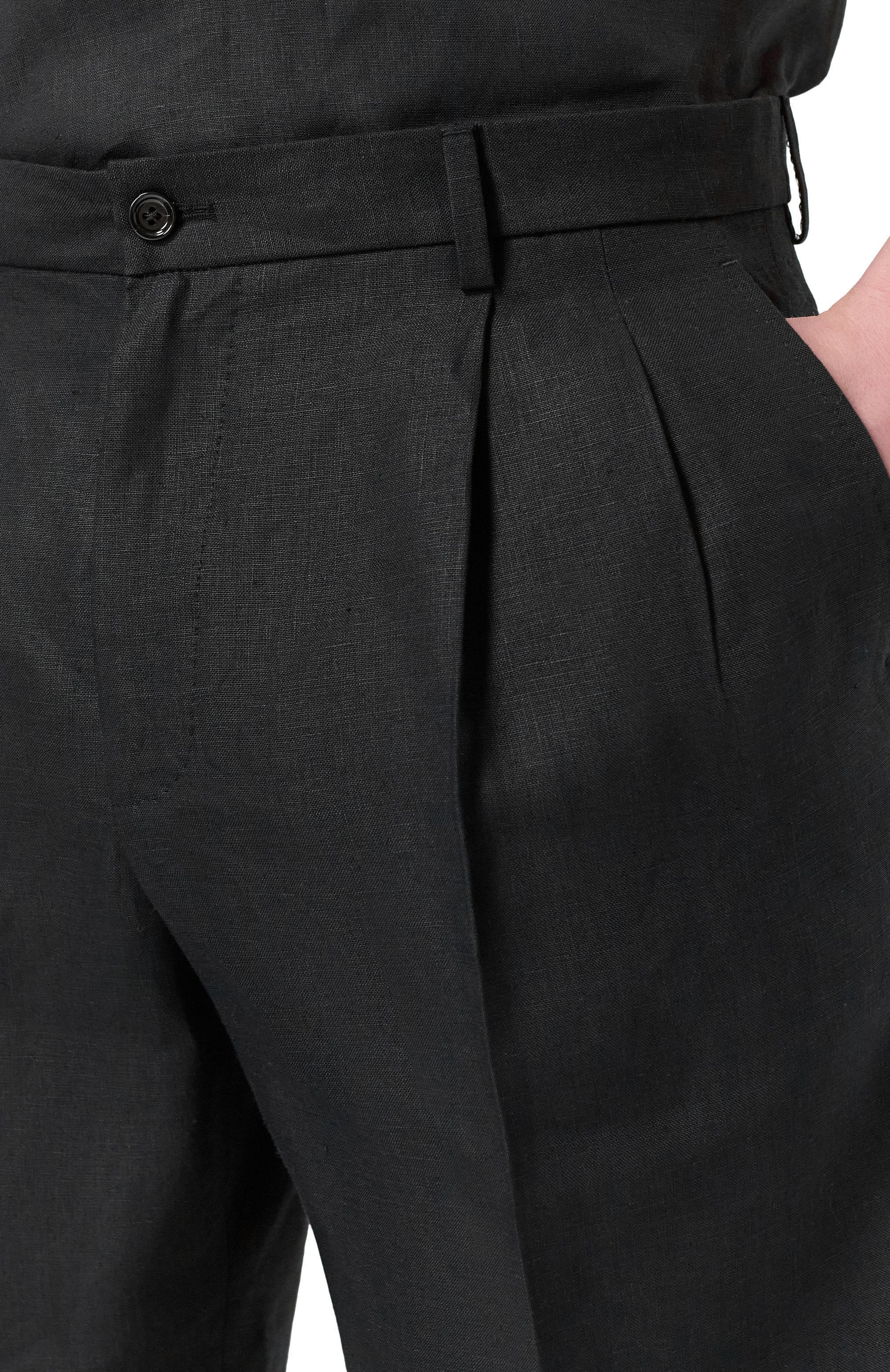 Льняные шорты DOLCE & GABBANA, арт. GW0MAT/FU4MC, фото 5