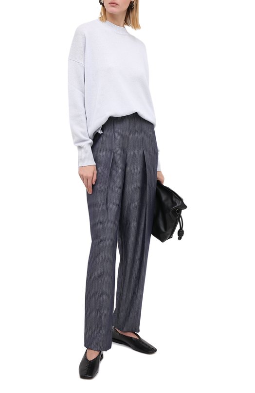 Шерстяные брюки Giorgio Armani 0WHPP0DG/T01W1 Серый  0WHPP0DG/T01W1 Фото 3