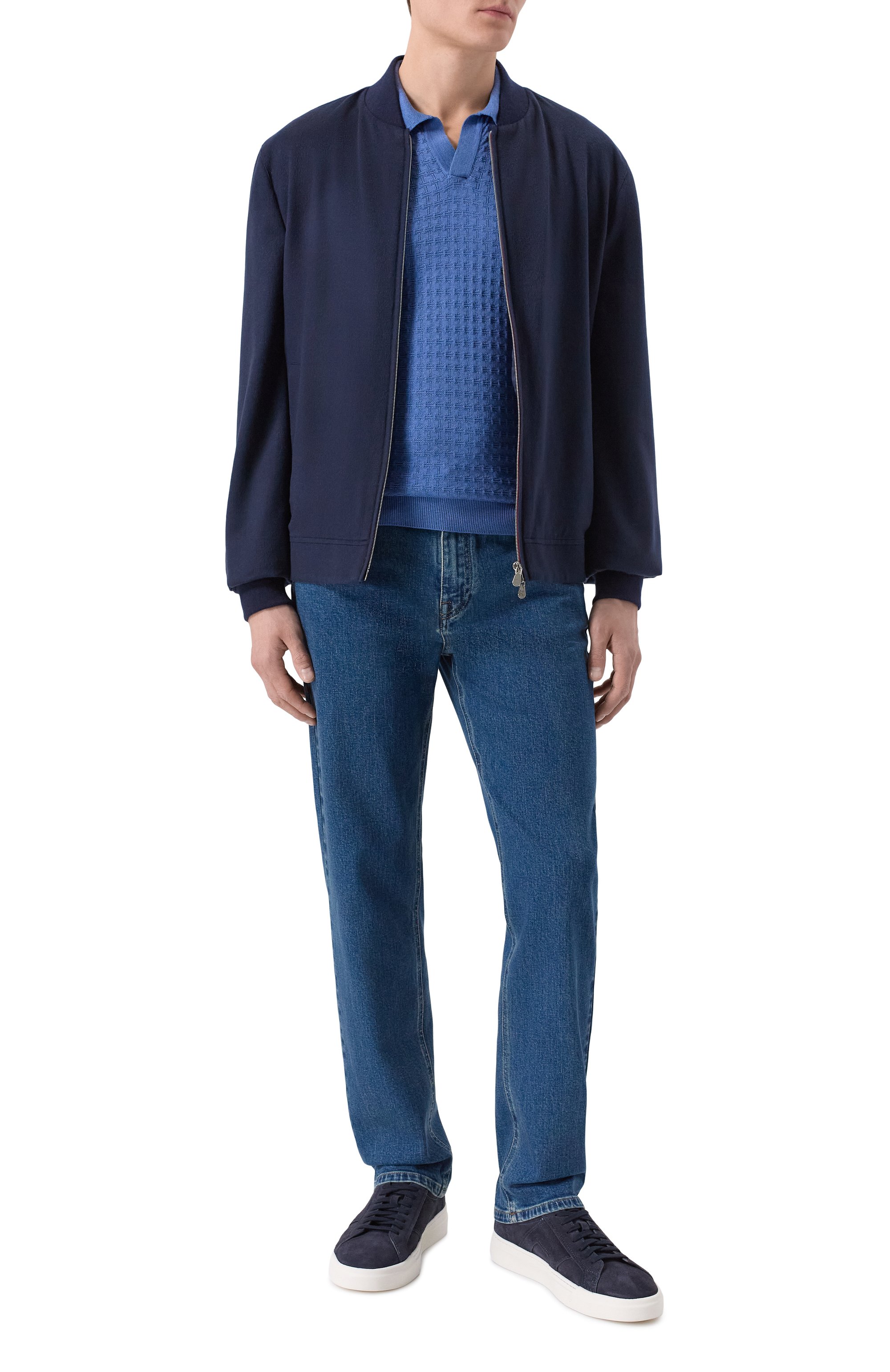 Поло из шелка и хлопка MVST, арт. MS61-650MU, фото 2