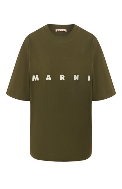 Хлопковая футболка MARNI, арт. THJET49EPB/SCP89, фото 1