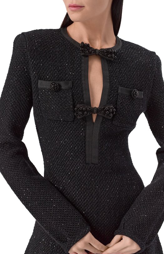 Платье self-portrait RS26210SB Чёрный  RS26210SB Фото 4