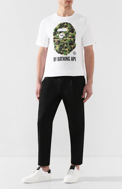 Кожаные кеды HARRYS OF LONDON белого цвета по цене 42250 руб., арт. TRACK TECH LEATHER, фото 2 Кожаные кеды HARRYS OF LONDON, арт. TRACK TECH LEATHER, фото 2