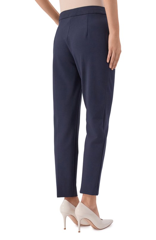 Брюки из вискозы Max Mara PEGN0 Синий  PEGN0 Фото 4
