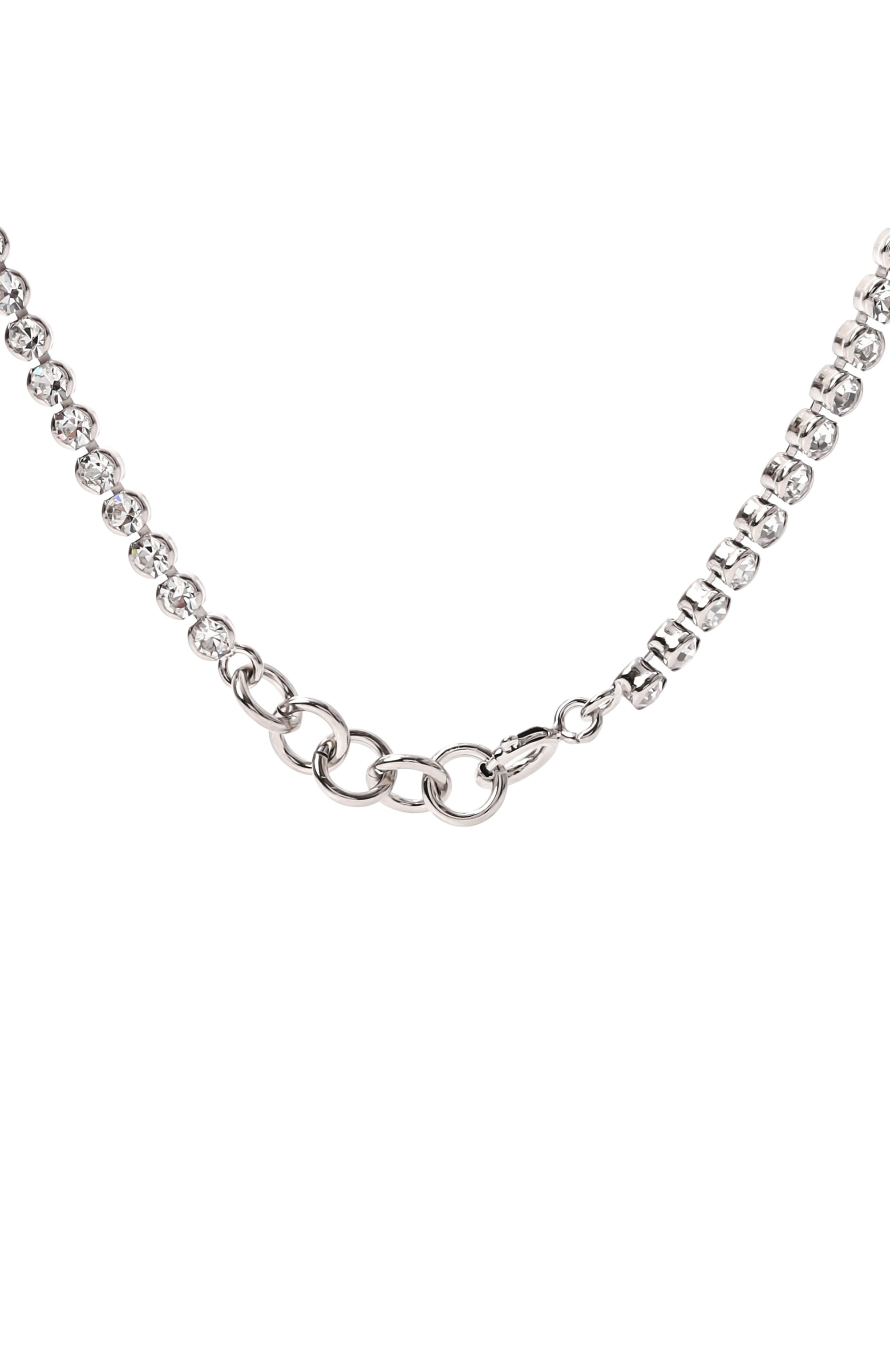 Колье DRIES VAN NOTEN серебряного цвета по цене 59850 руб., арт. 018272/0063, фото 4 Колье DRIES VAN NOTEN, арт. 018272/0063, фото 4