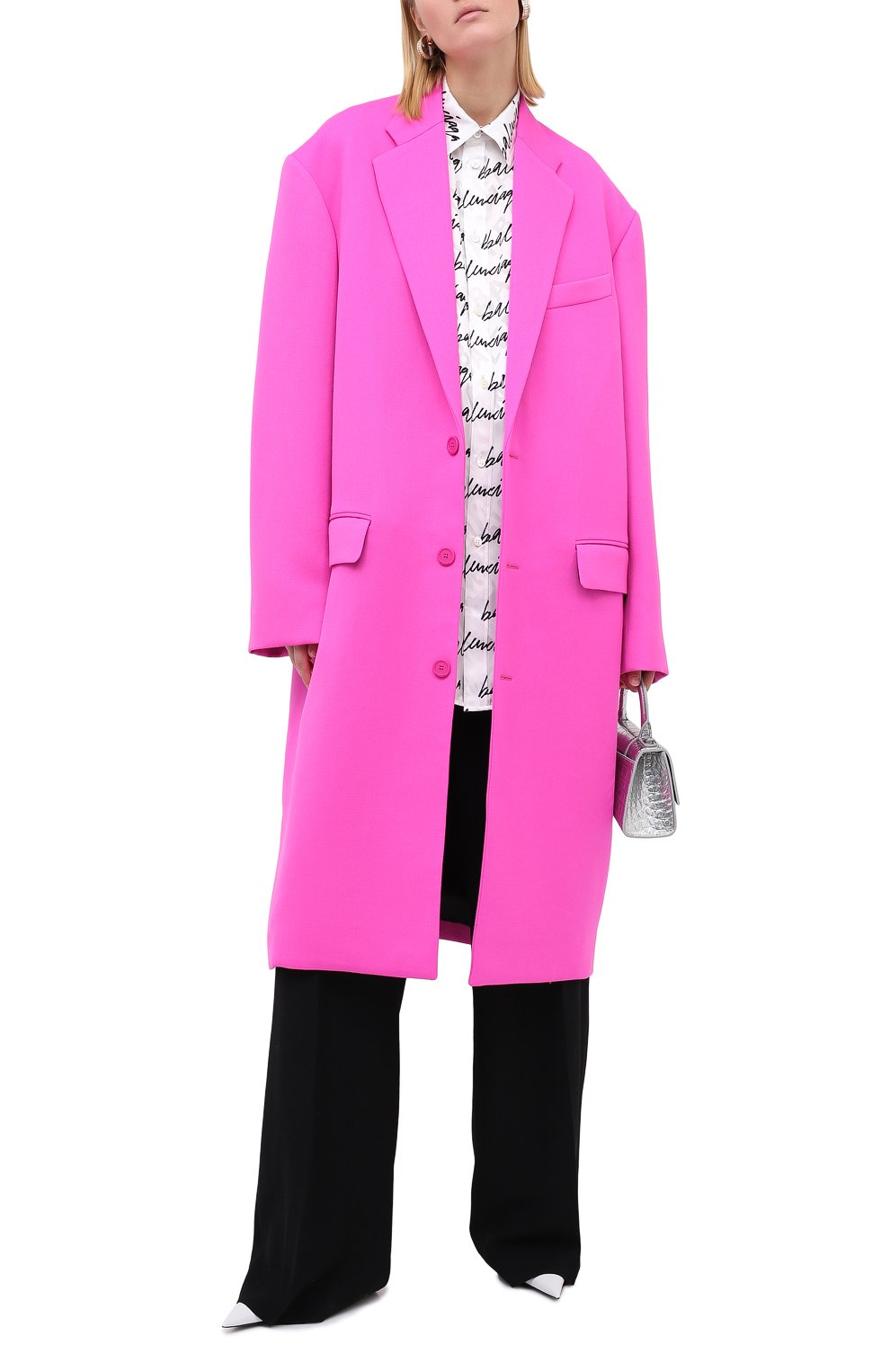 Шелковая рубашка BALENCIAGA, арт. 623037/TILU6, фото 2