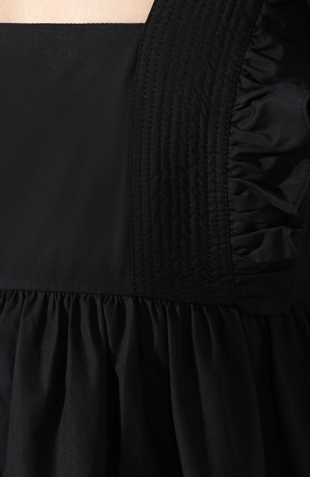 Хлопковое платье SELF-PORTRAIT, арт. SS20-014B, фото 5