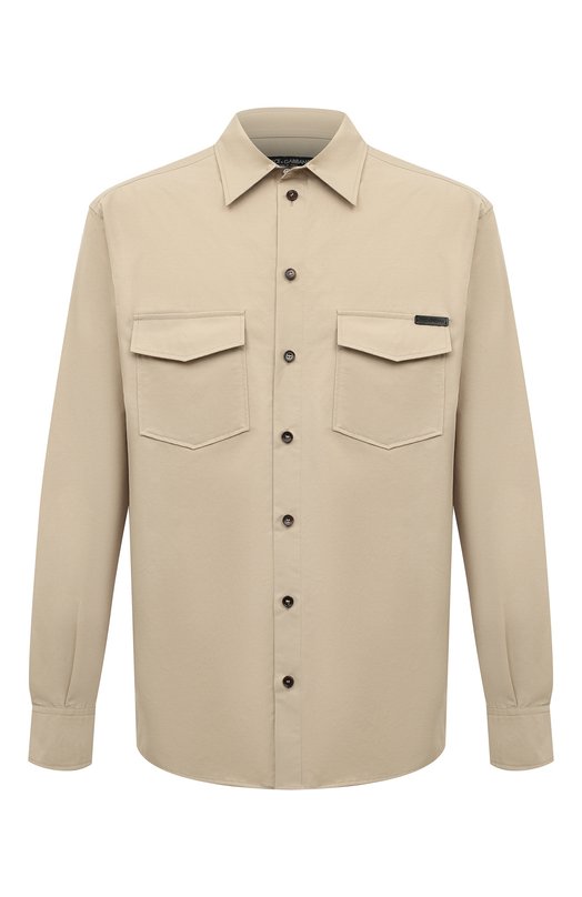 Рубашка Dolce & Gabbana G5MG3T/HUM0A Бежевый G5MG3T/HUM0A