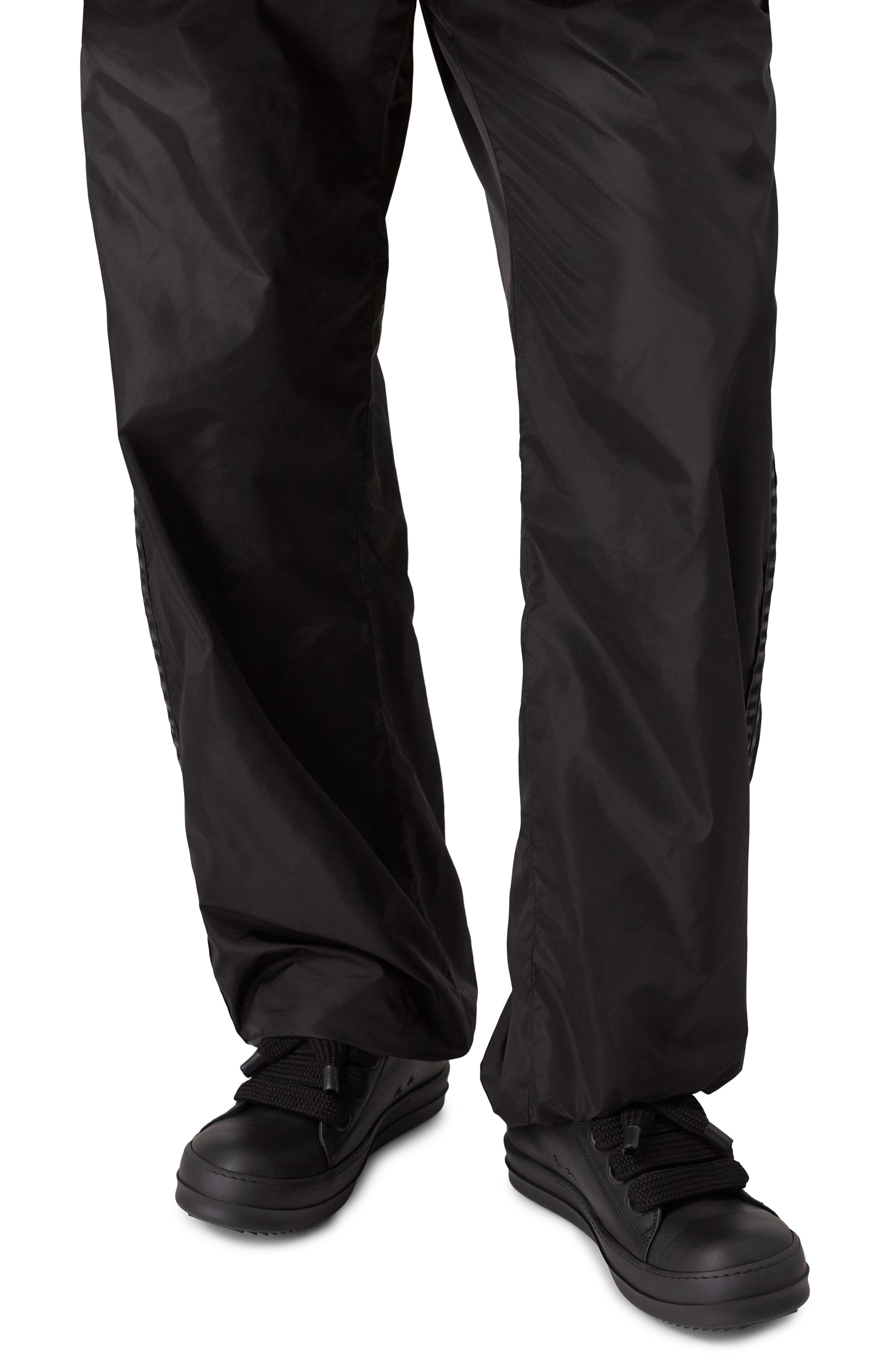 Кожаные кеды jumbolace RICK OWENS, арт. RU02E1893/LC0W2, фото 3