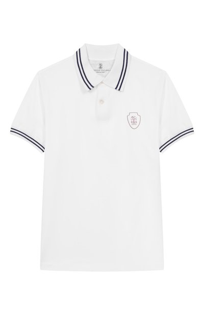 Хлопковое поло BRUNELLO CUCINELLI, арт. B0B13917TC