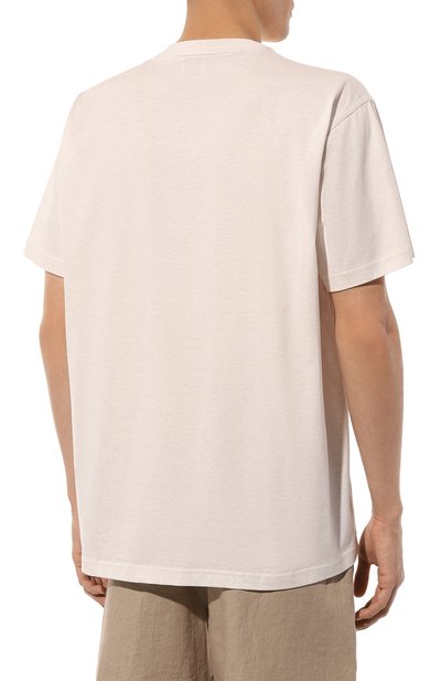 Хлопковая футболка BURBERRY, арт. 8068709, фото 4