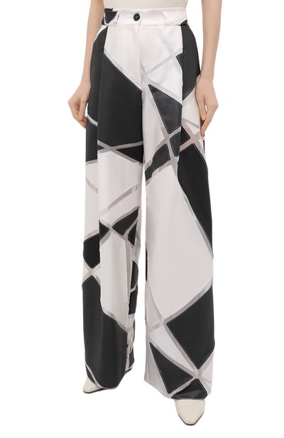 Брюки EMPORIO ARMANI разноцветного цвета по цене 98450 руб., арт. ANP2NT/A2175, фото 3 Брюки EMPORIO ARMANI, арт. ANP2NT/A2175, фото 3