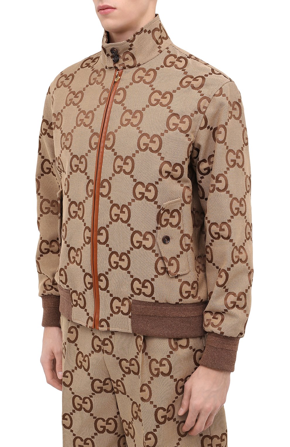 Хлопковый бомбер GUCCI, арт. 680812/Z8AVS, фото 3