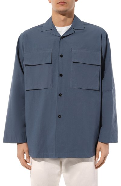 Хлопковая рубашка JIL SANDER, арт. J47DL0144/J45127, фото 3
