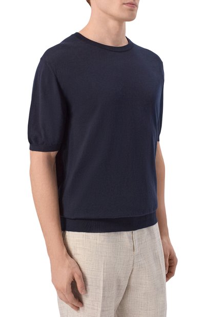 Хлопковый джемпер KITON, арт. UMKXX37K4, фото 3