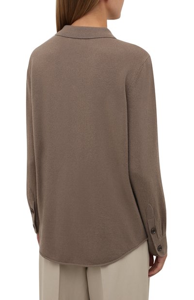 Кардиган из шерсти и кашемира ALLUDE, арт. 215/17611, фото 4