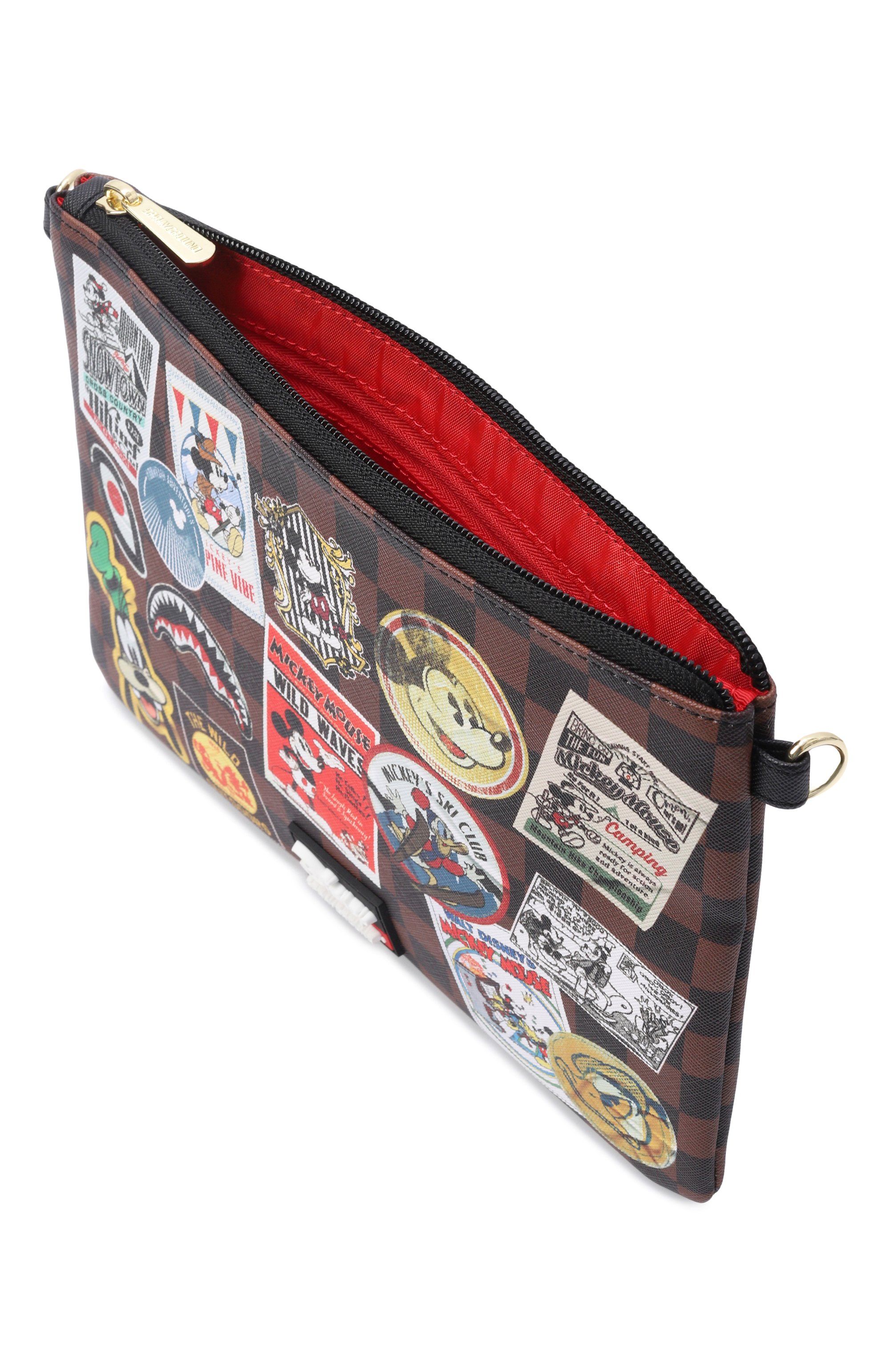 Клатч mickey mouse global mogul SPRAYGROUND, арт. 910B8934NSZ/MICKEY M0USE GL0BAL M0GUL CR0SS0VER CL, фото 3