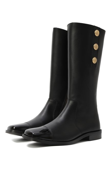 Кожаные сапоги BALMAIN, арт. BX0A46
