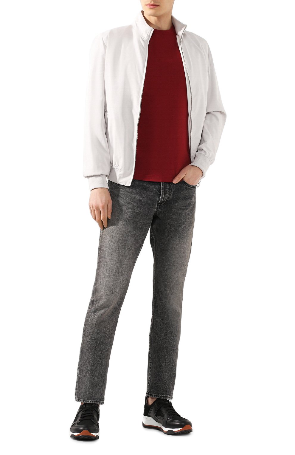 Футболка из шелка и хлопка LORO PIANA, арт. FAF6128, фото 2