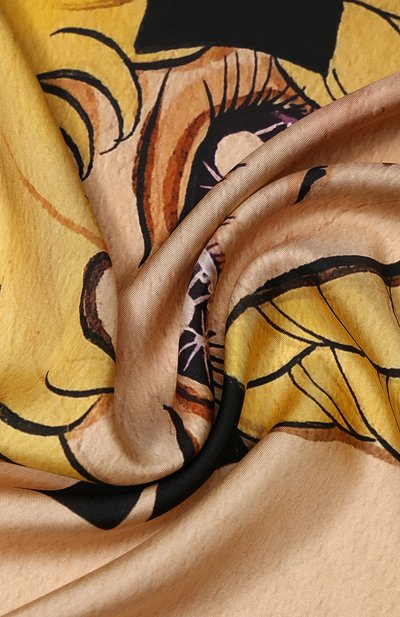 Шелковый платок с принтом GUCCI, арт. 535086/3G001, фото 2