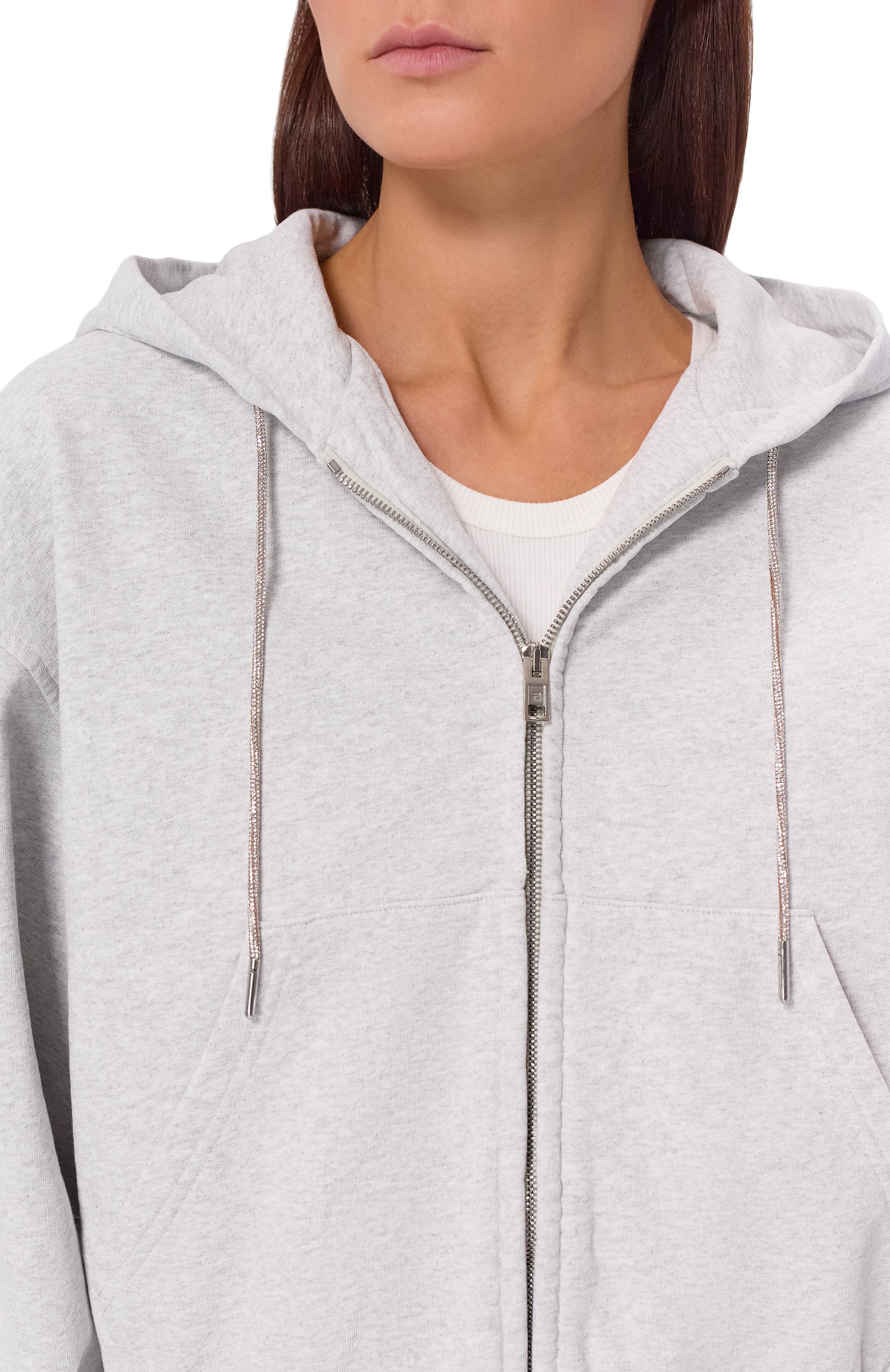 Хлопковая толстовка ALEXANDERWANG.T, арт. 4CC1252112, фото 5