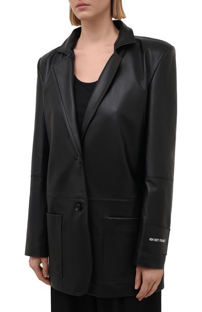 Кожаный жакет 404 NOT FOUND |, арт. 701402, фото 3